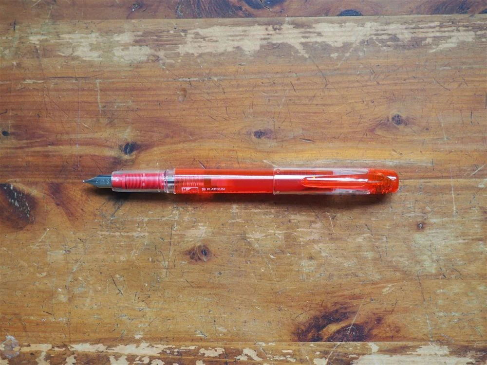 Platinum Preppy Fountain Pen - Red - Image 2