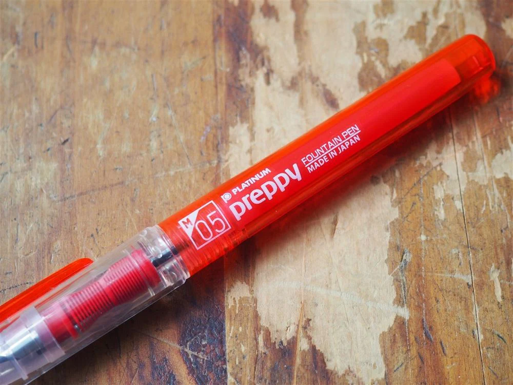 Platinum Preppy Fountain Pen - Red - Image 4