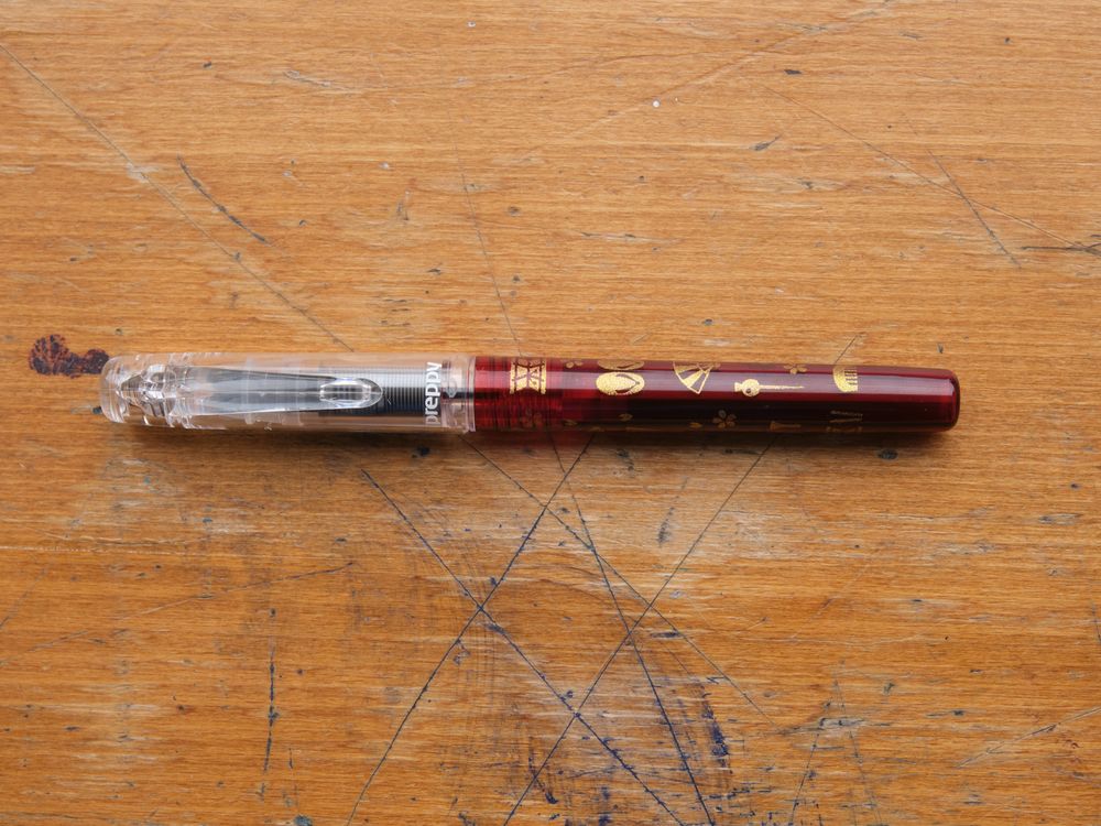 Platinum Preppy Wa Modern Maki-e Fountain Pen - 3rd Edition - Geisha No Kodougu