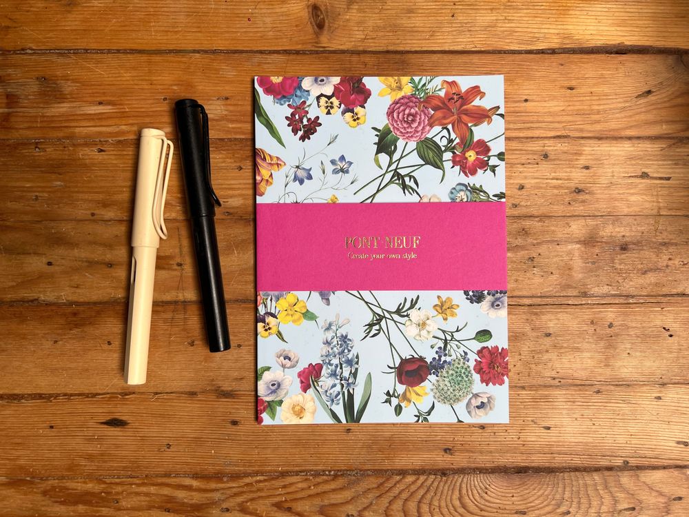Pont-Neuf Garden Notebook - Majorelle Summer