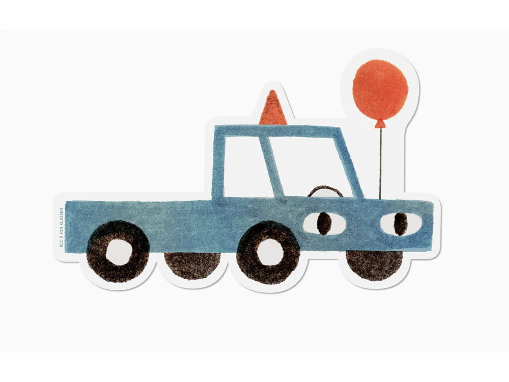 Red Cap Cards - Sticker - Your Farm Truck
