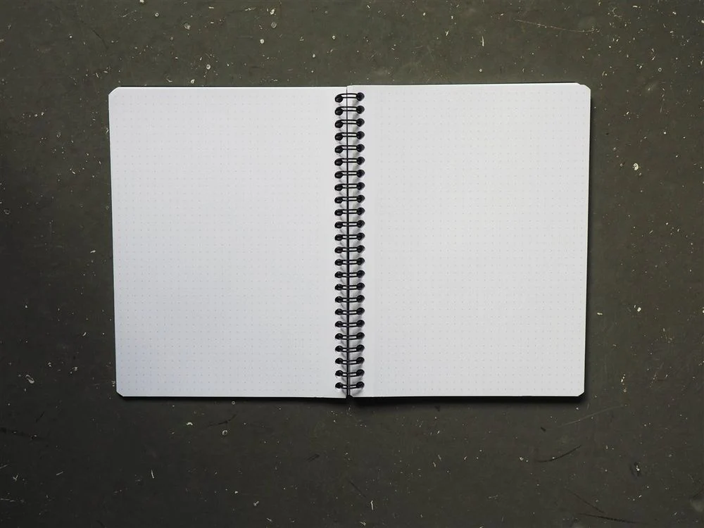 Rhodia - Classic Spiral Bound dotBook - 16x21cm - Black (Dot) - Image 2