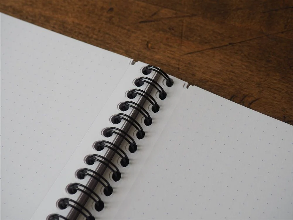 Rhodia - Classic Spiral Bound dotBook - 16x21cm - Black (Dot) - Image 3