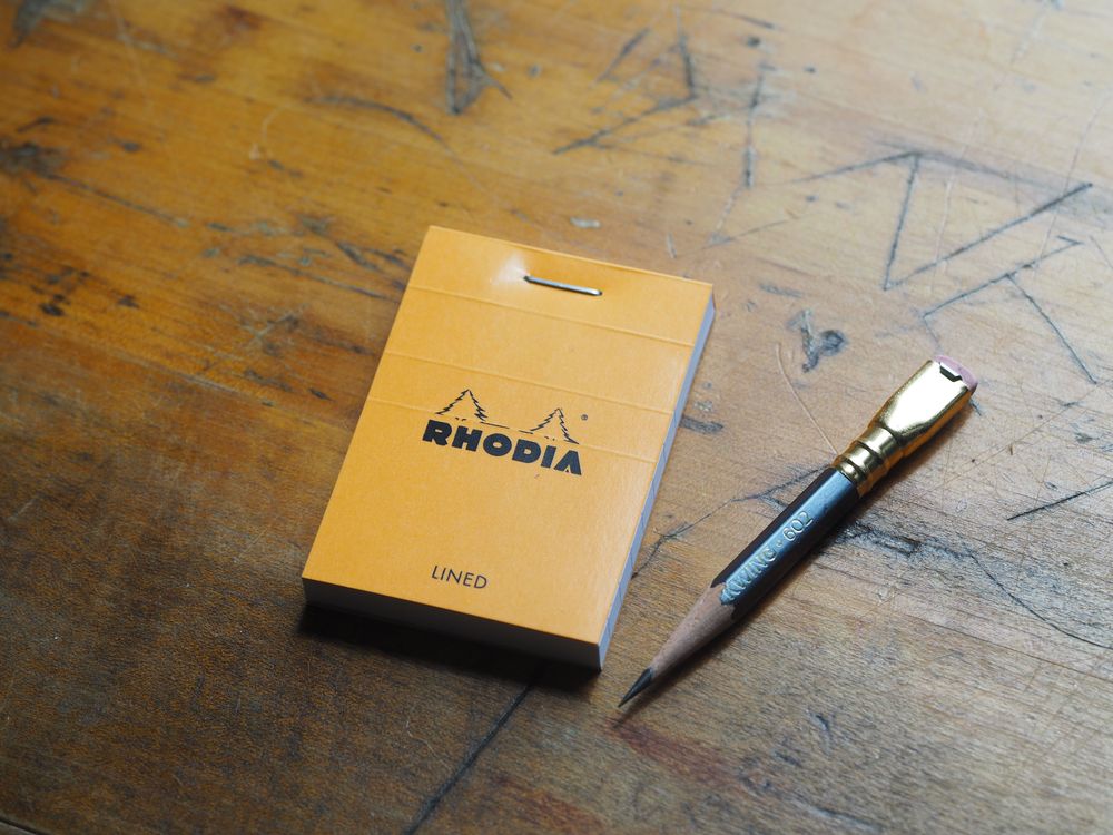Rhodia - Pad No. 10 - Orange (Lined)