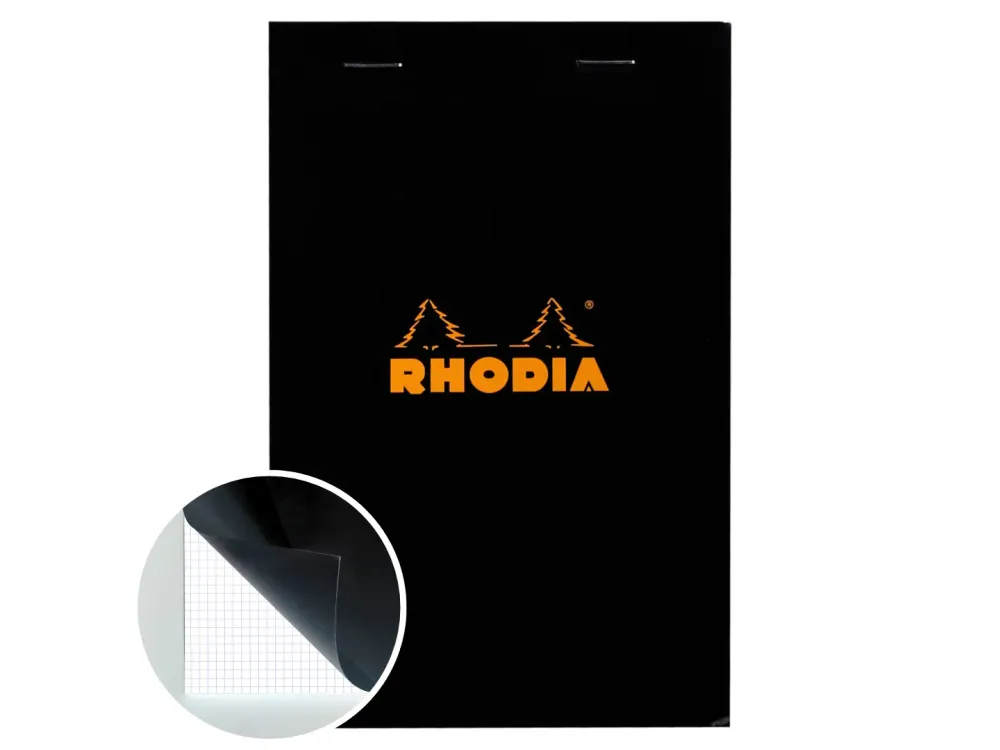 Rhodia - Pad No. 14 - 4.3x6.7in - Black (Graph)