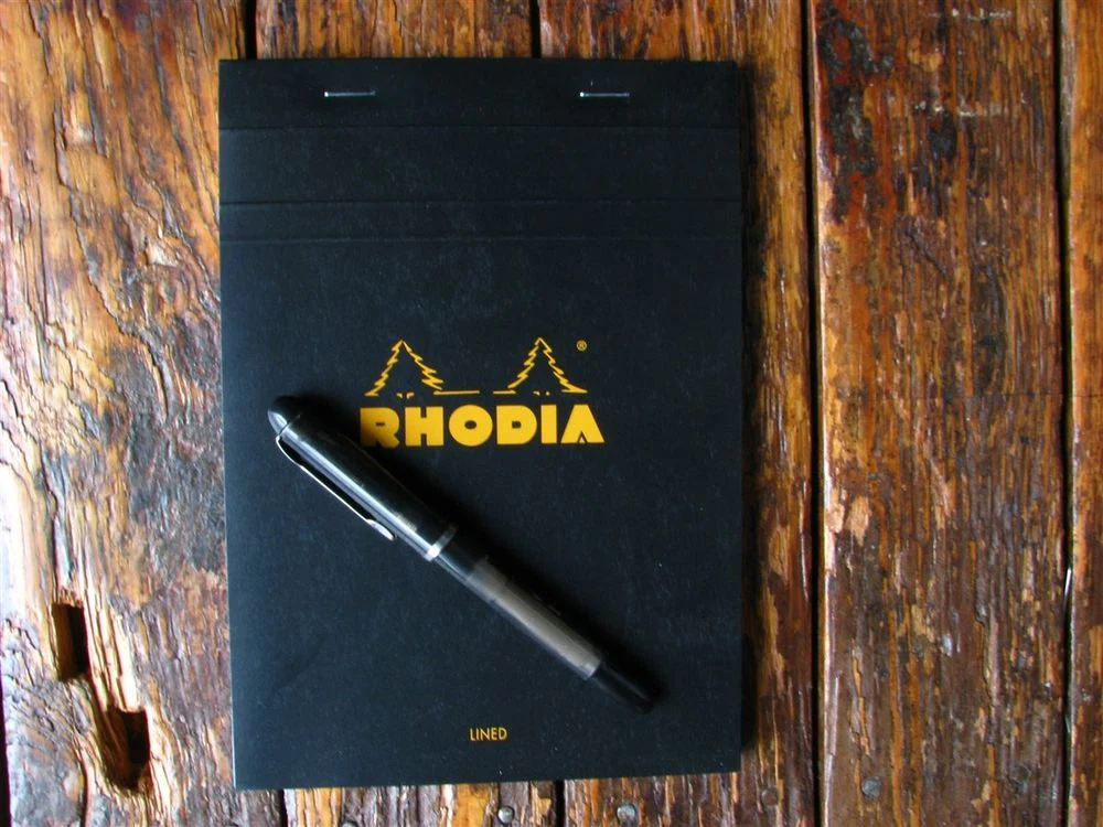 Rhodia - Pad No. 16 - A5 - Black (Lined)