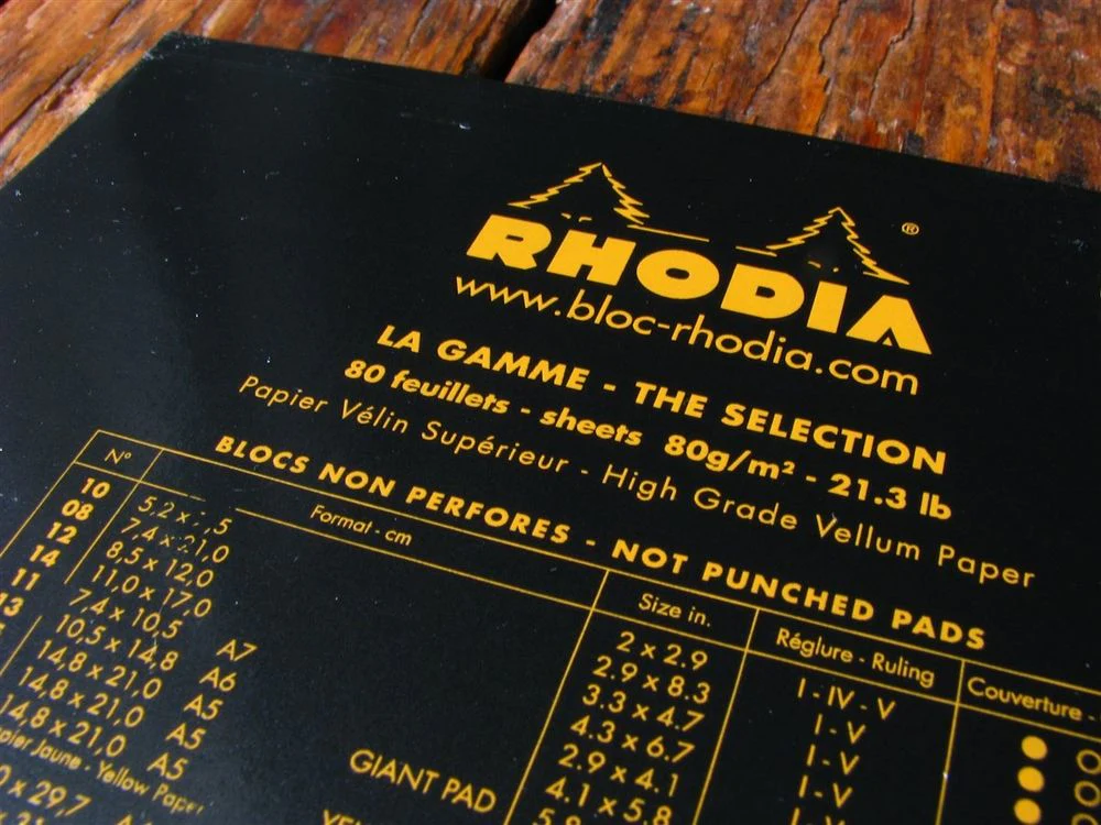 Rhodia - Pad No. 16 - A5 - Black (Lined) - Image 3