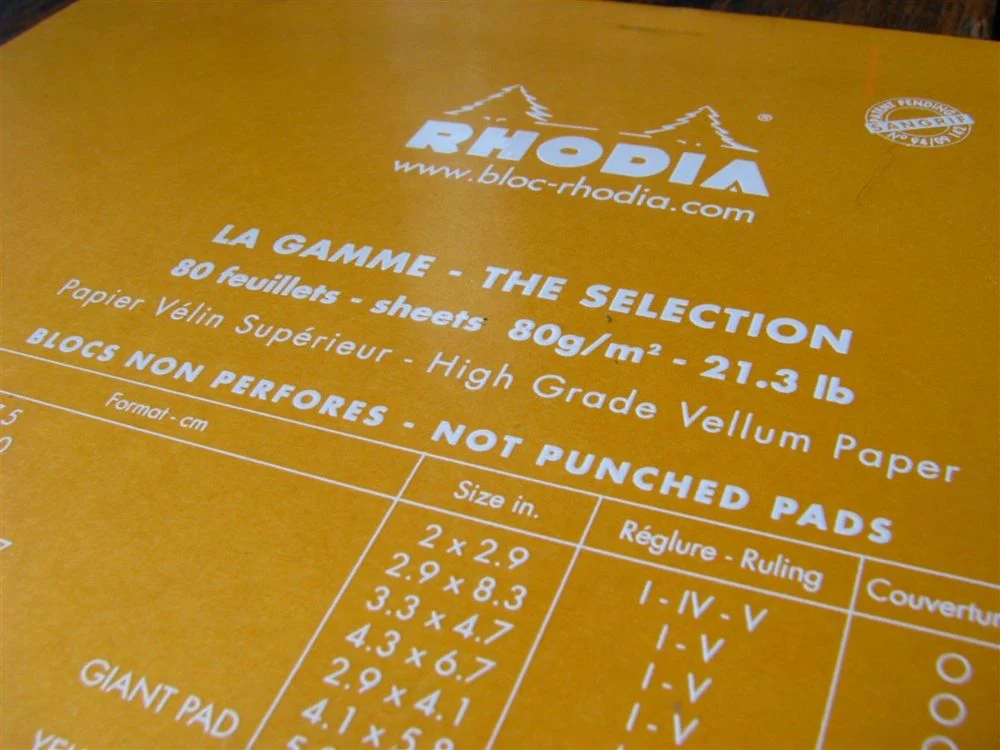 Rhodia - Pad No. 18 - A4 - Orange (Dot) - Image 3