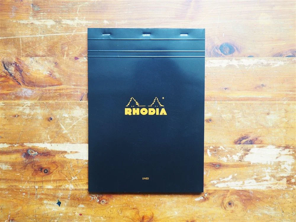 Rhodia - Pad No. 18 - A4 - Black (Lined)