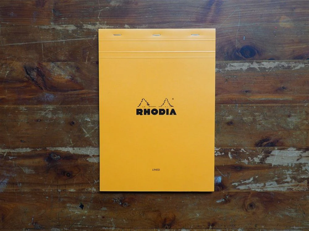 Rhodia - Pad No. 18 - A4 - Orange (Lined)