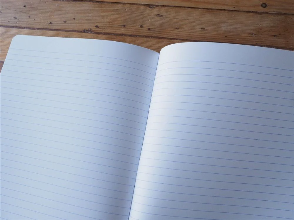 Rhodia - Side-Stapled Notebook - A5 - Black (Lined) - Image 2