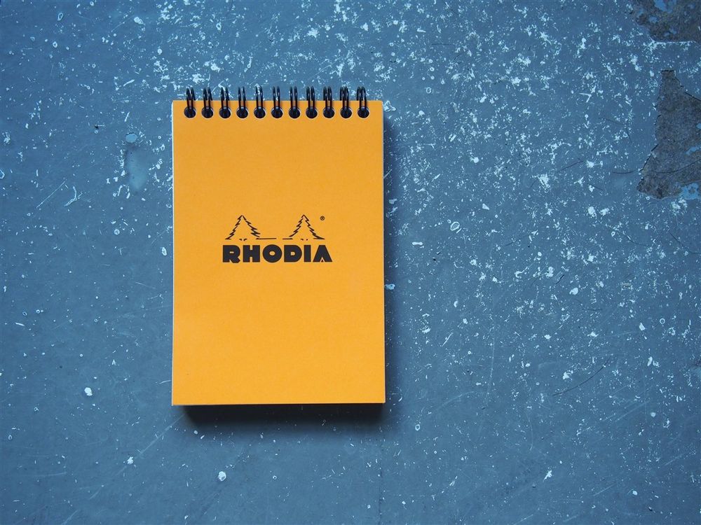 Rhodia - Top Spiral Pad No. 13 - A6 - Orange (Graph)