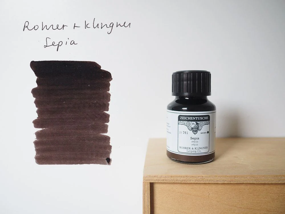 Rohrer & Klingner Calligraphy Ink (50mL) - Sepia