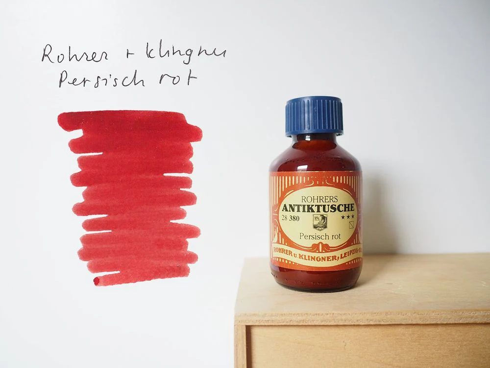 Rohrer & Klingner Traditional Ink (100mL) - Persisch rot