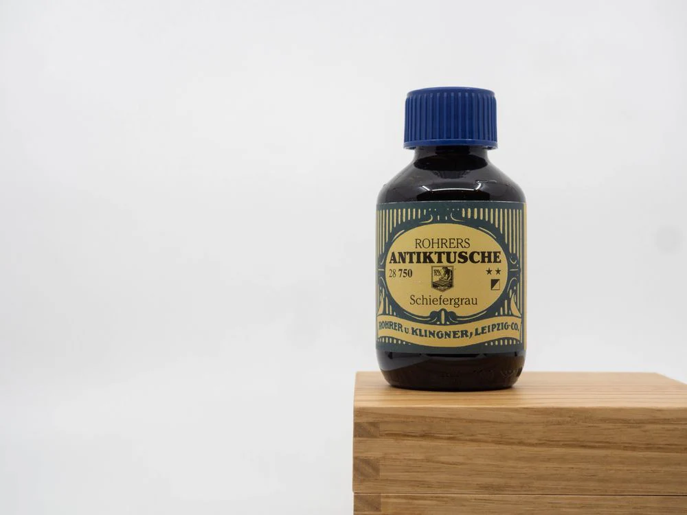 Rohrer & Klingner Traditional Ink (100mL) - Schiefergrau