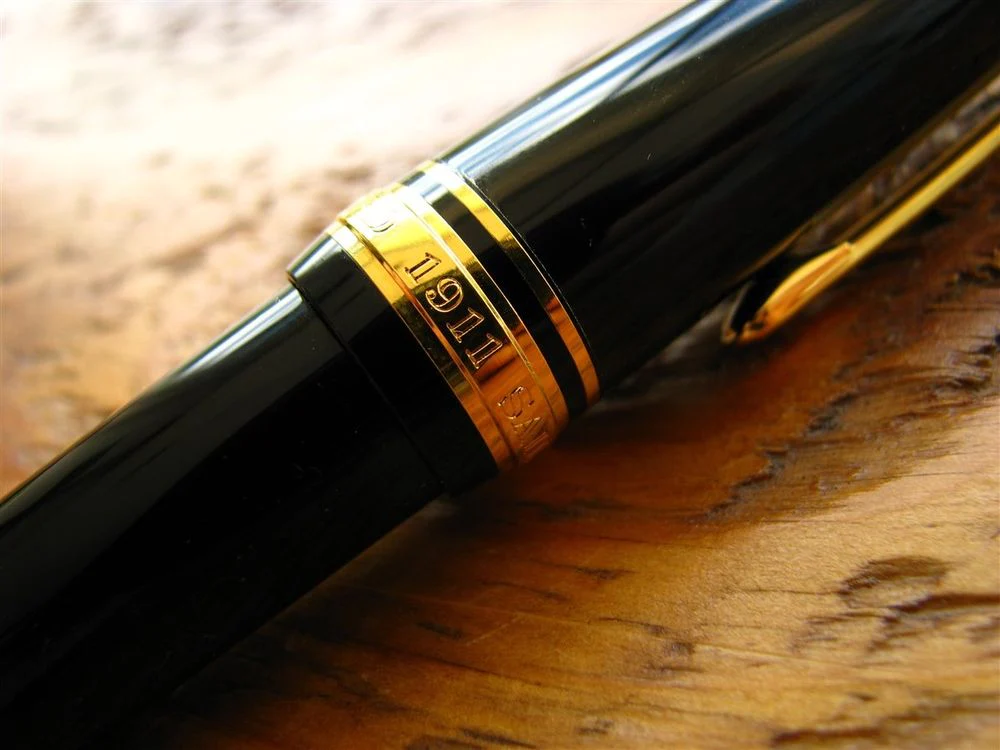 Sailor 1911L Fountain Pen - Black GT - Image 4