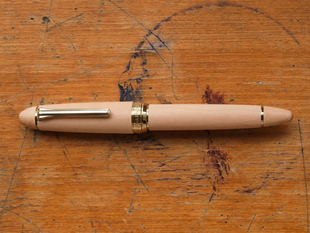 Sailor 1911L Hard Maple Fountain Pen - Natural