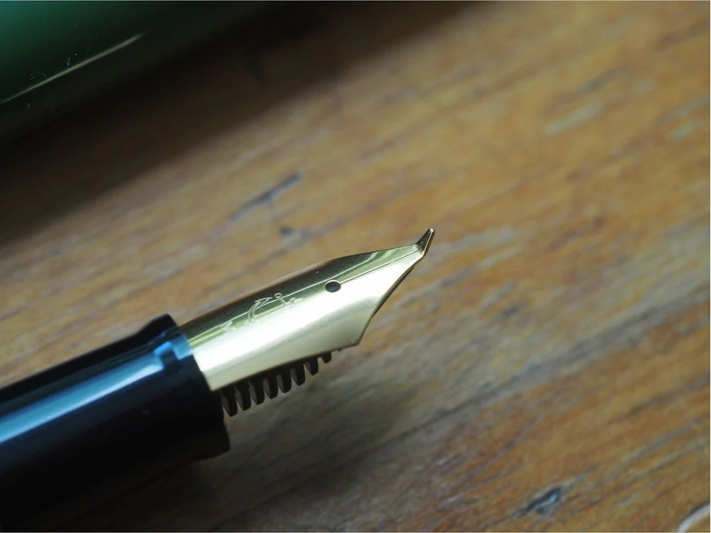 Sailor Compass - Fude de Mannen - Fountain Pen (55°) - Green - Image 2