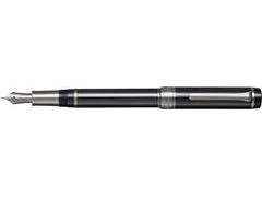 Sailor Cylint Fountain Pen - Black Stainless Steel