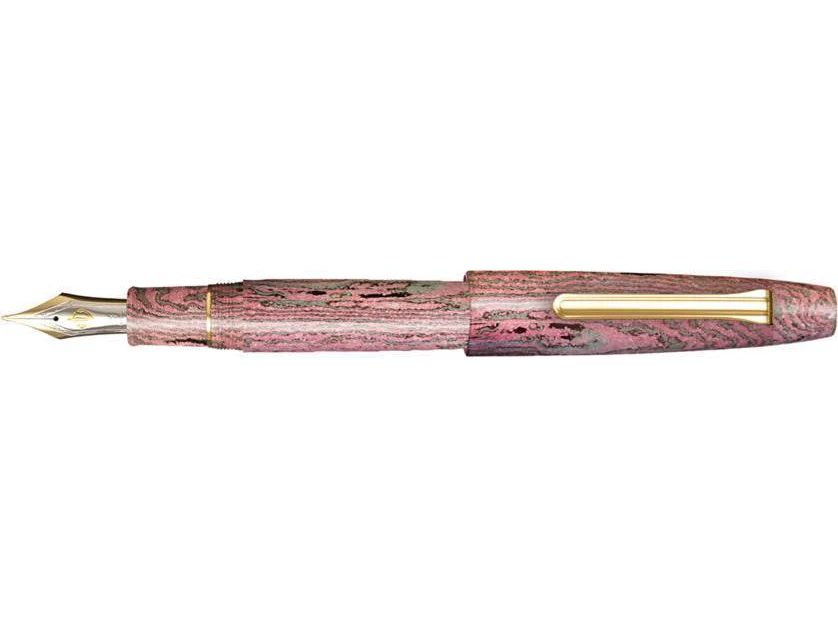 Sailor King of Pen Fountain Pen - Bespoke - Umesaki Naginata Togi Ebonite