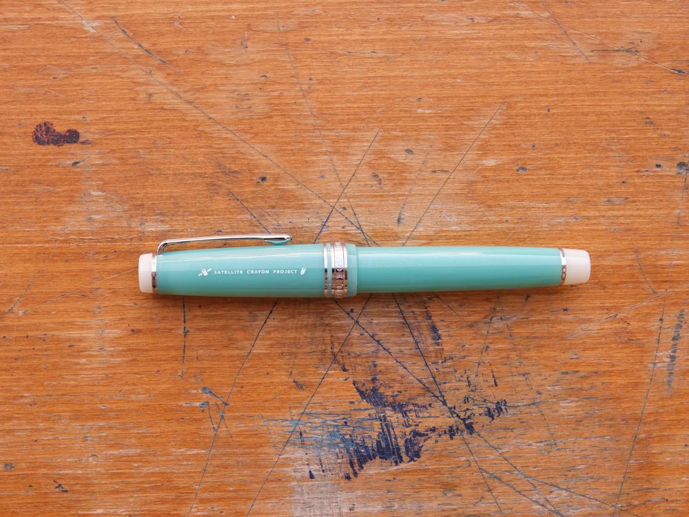 Sailor Limited Edition Professional Gear Fountain Pen - Satellite Crayon Project - Eleuthera Island - Image 2