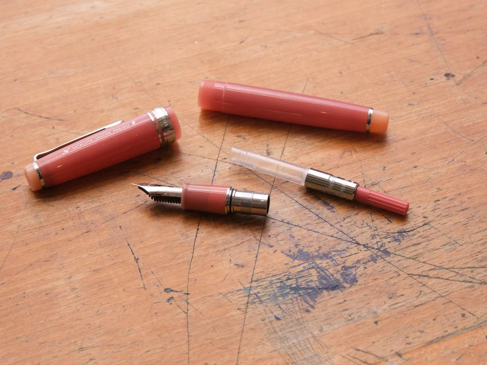 Sailor Limited Edition Professional Gear Slim Fountain Pen - Satellite Crayon Project - Syvash - Image 4