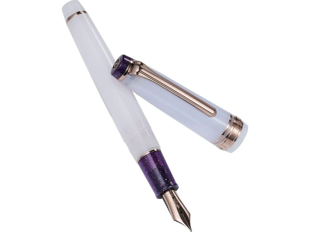 Sailor Professional Gear Slim Fountain Pen - Dried Flower Collection - Lavender - Image 3
