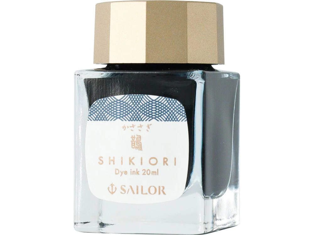 Sailor Shikiori - Fountain Pen Ink (20mL) - Japanese Fairy Tales Collection - Magpies (Kasasagi)