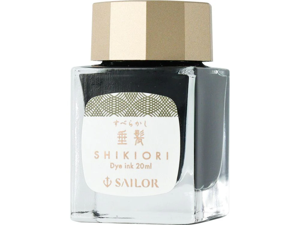 Sailor Shikiori - Fountain Pen Ink (20mL) - Japanese Fairy Tales Collection - Princess' Headdress (Suberakashi)
