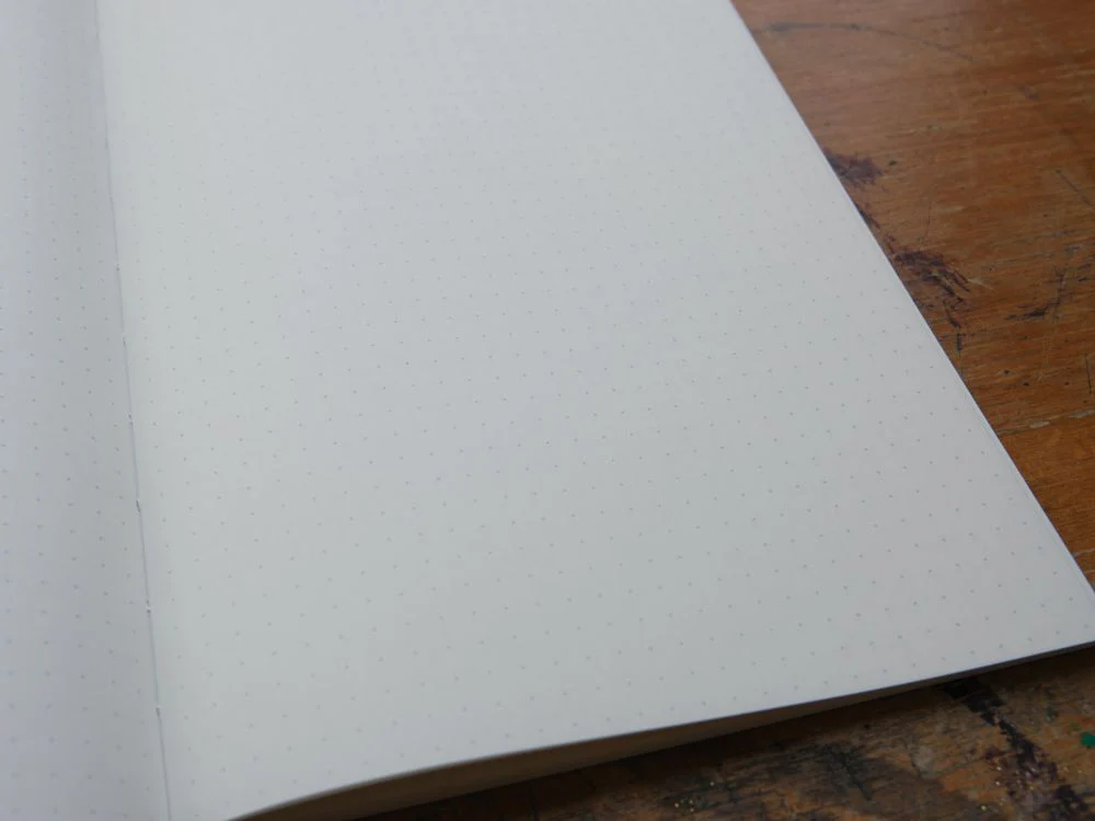 Sakae TP - Tomoe River Softcover Notebook - White A5 - Dot - Image 3