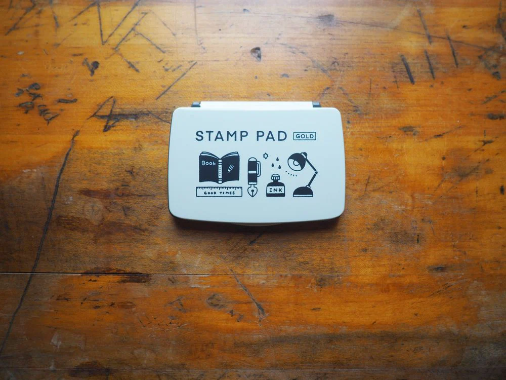 Sanby x Eric Small Things - Stamp Pad (2.5 x 4") - (SPE-G02) - Gold