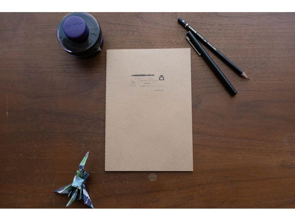 Sanzen Tomoe River White Notebook - A5 - Dot