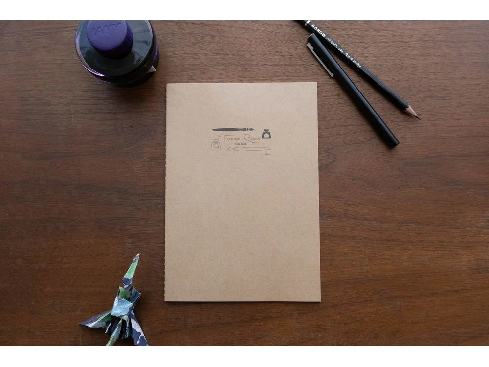 Sanzen Tomoe River White Notebook - A5 - Plain