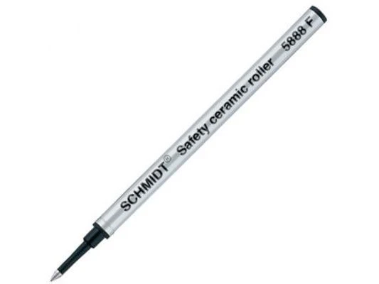 Schmidt Safety Ceramic Rollerball 5888 Refill - F - Black