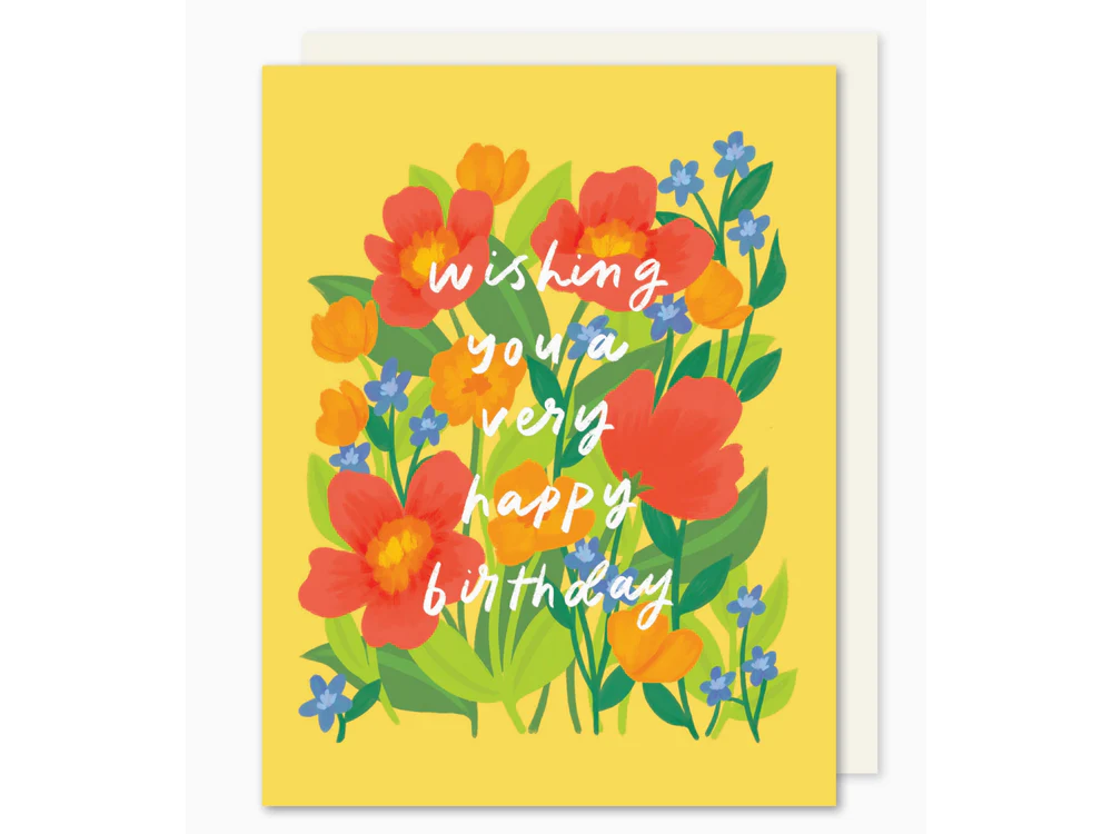 Selah Paper - A Very Happy Birthday Card