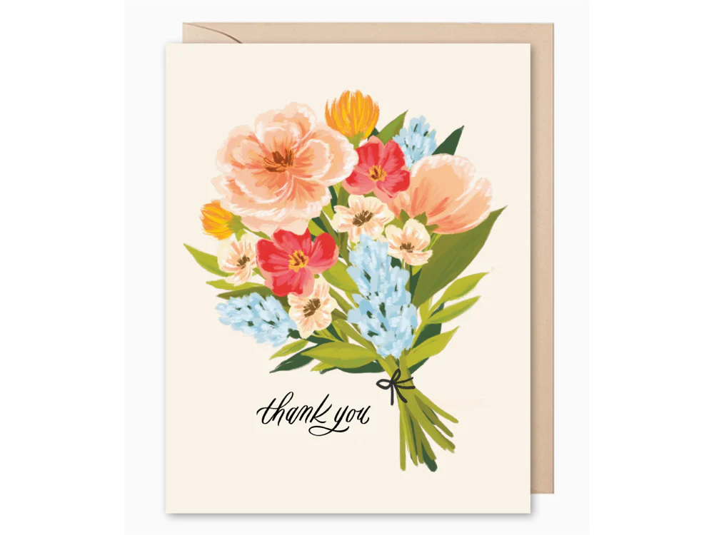 Selah Paper - Bouquet Thank You Card