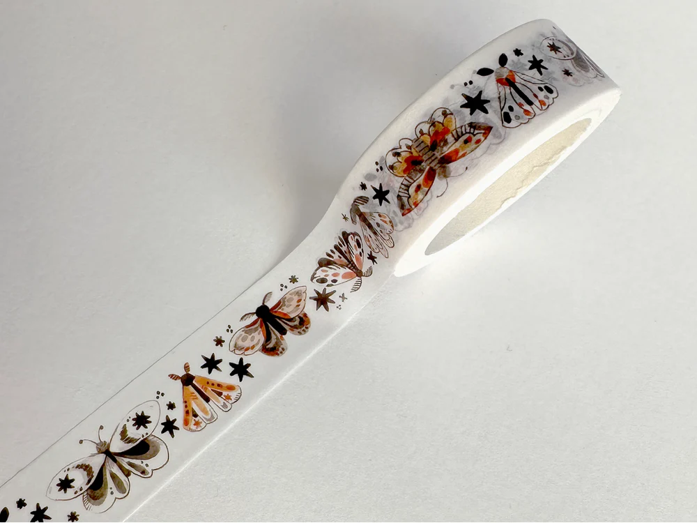 Shelley Couvillion - Washi Tape - Moths