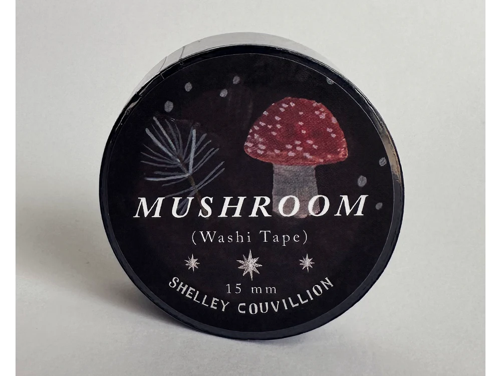 Shelley Couvillion - Washi Tape - Mushrooms in Autumn - Image 2