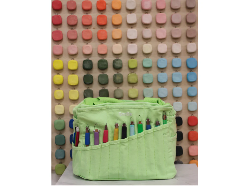 Soolla Studio Artist Bag - Lime Drip - Image 2