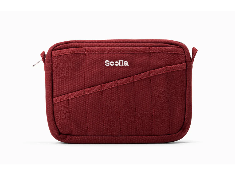 Soolla Studio Pouch - Sangria