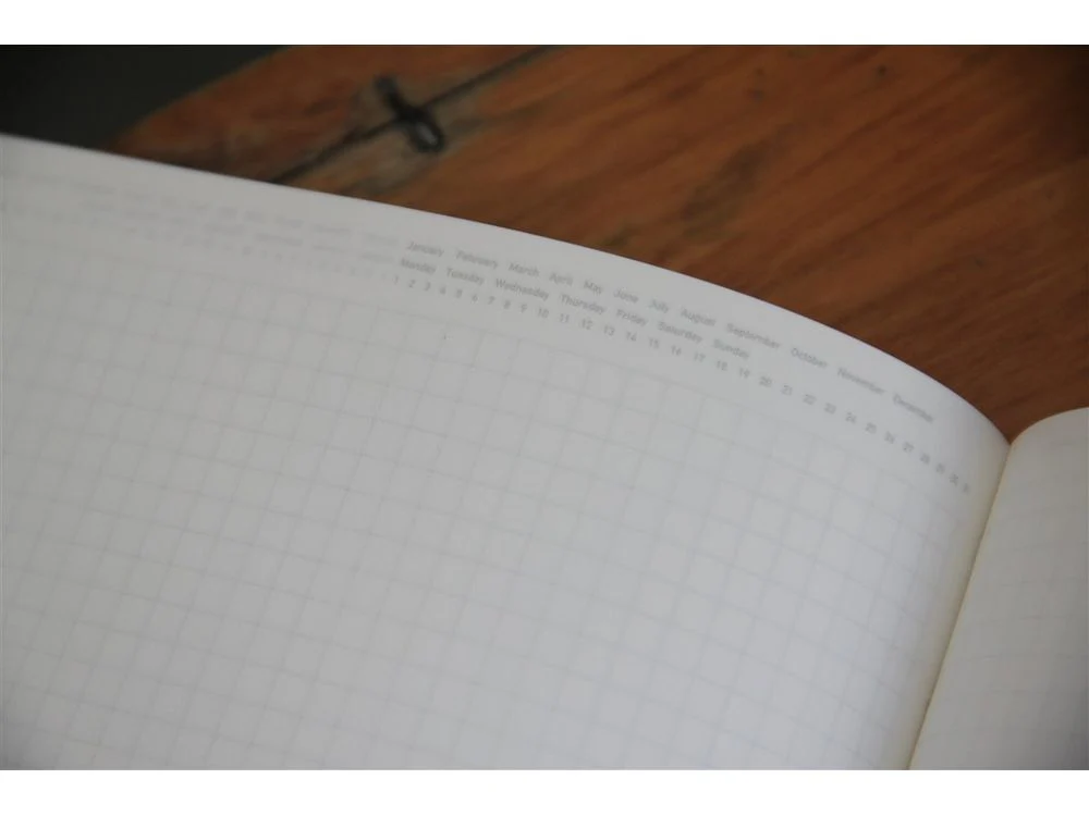 Stalogy 365 Days Notebook - A5 - Black - Graph - Image 3