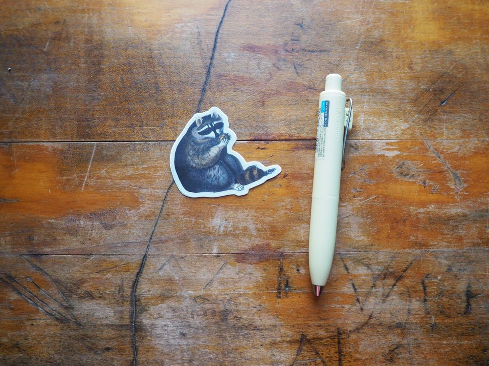 Stay Home Club - Sticker - Unbothered Raccoon