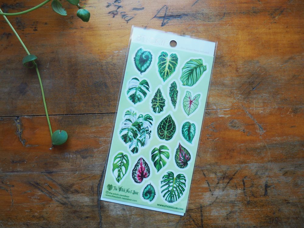 STICKII - Sticker Sheet - Gorgeous Greens