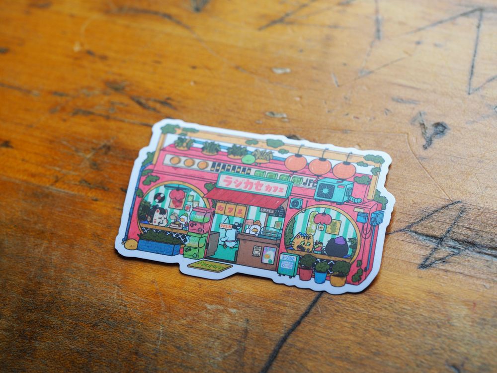 Sushiboiiiyy - Vinyl Sticker - Boombox Cafe
