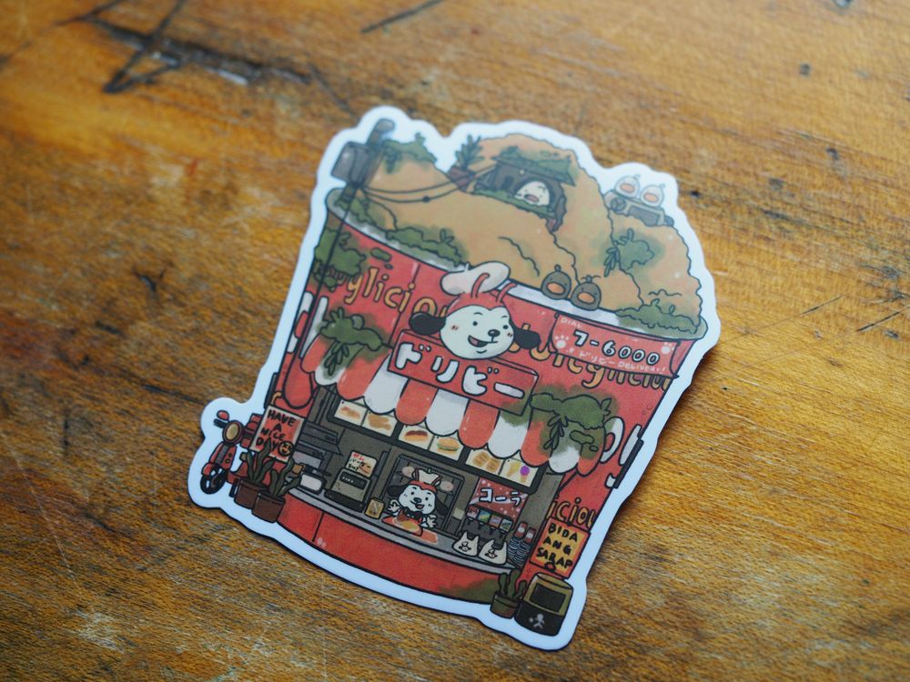 Sushiboiiiyy - Vinyl Sticker - Jollibee Chicken Bucket Shop