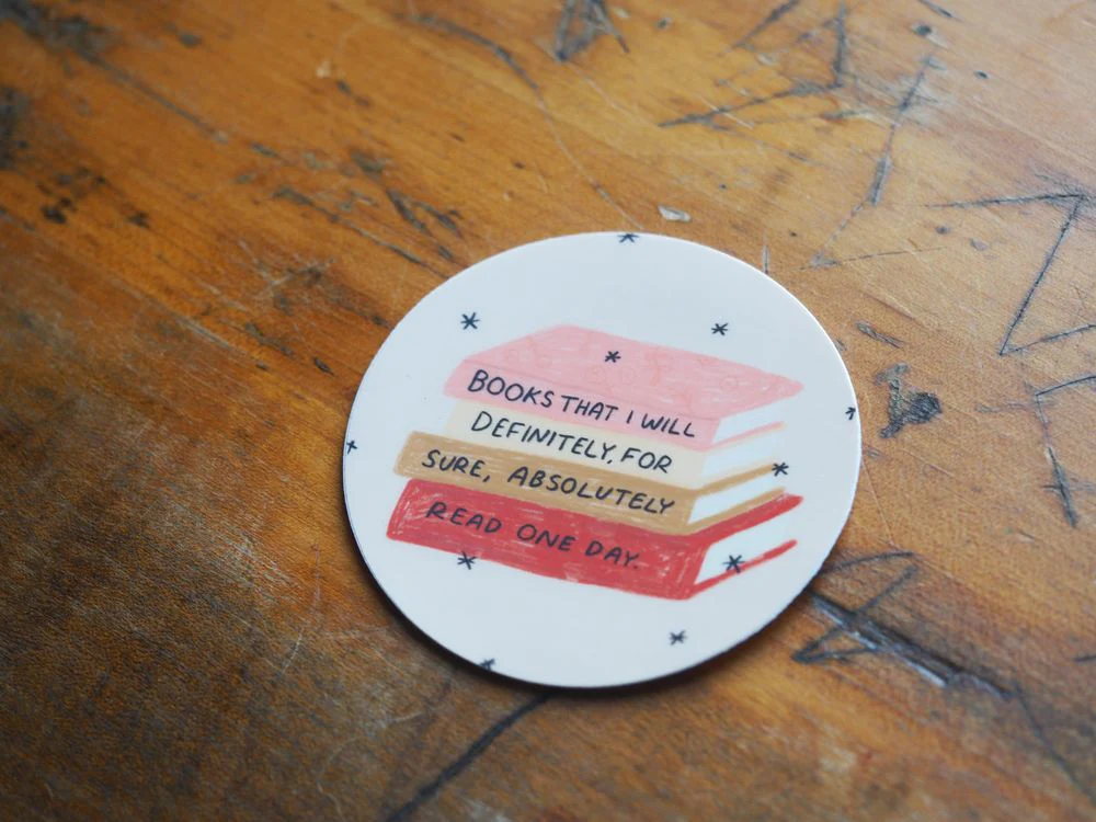 Tender Ghost - Vinyl Sticker - Books I'll Definitely Read