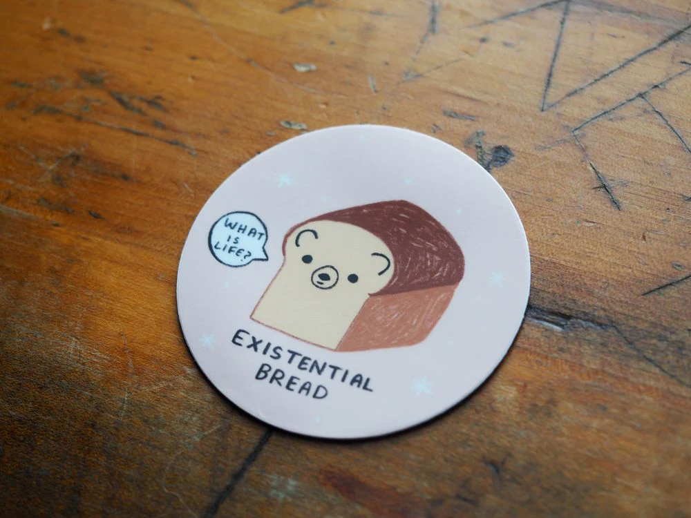 Tender Ghost - Vinyl Sticker - Existential Bread