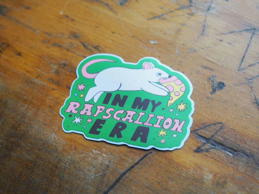 Tender Ghost - Vinyl Sticker - Rapscallion Era