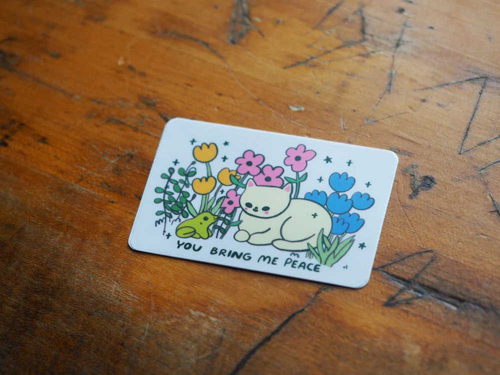 Tender Ghost - Vinyl Sticker - You Bring Me Peace