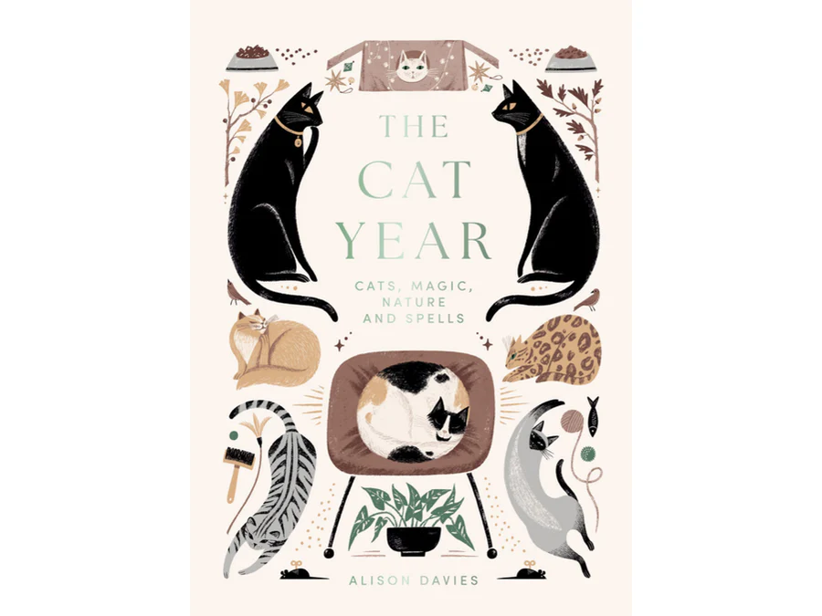 The Cat Year: Cats, Magic, Nature and Spells by Alison Davies